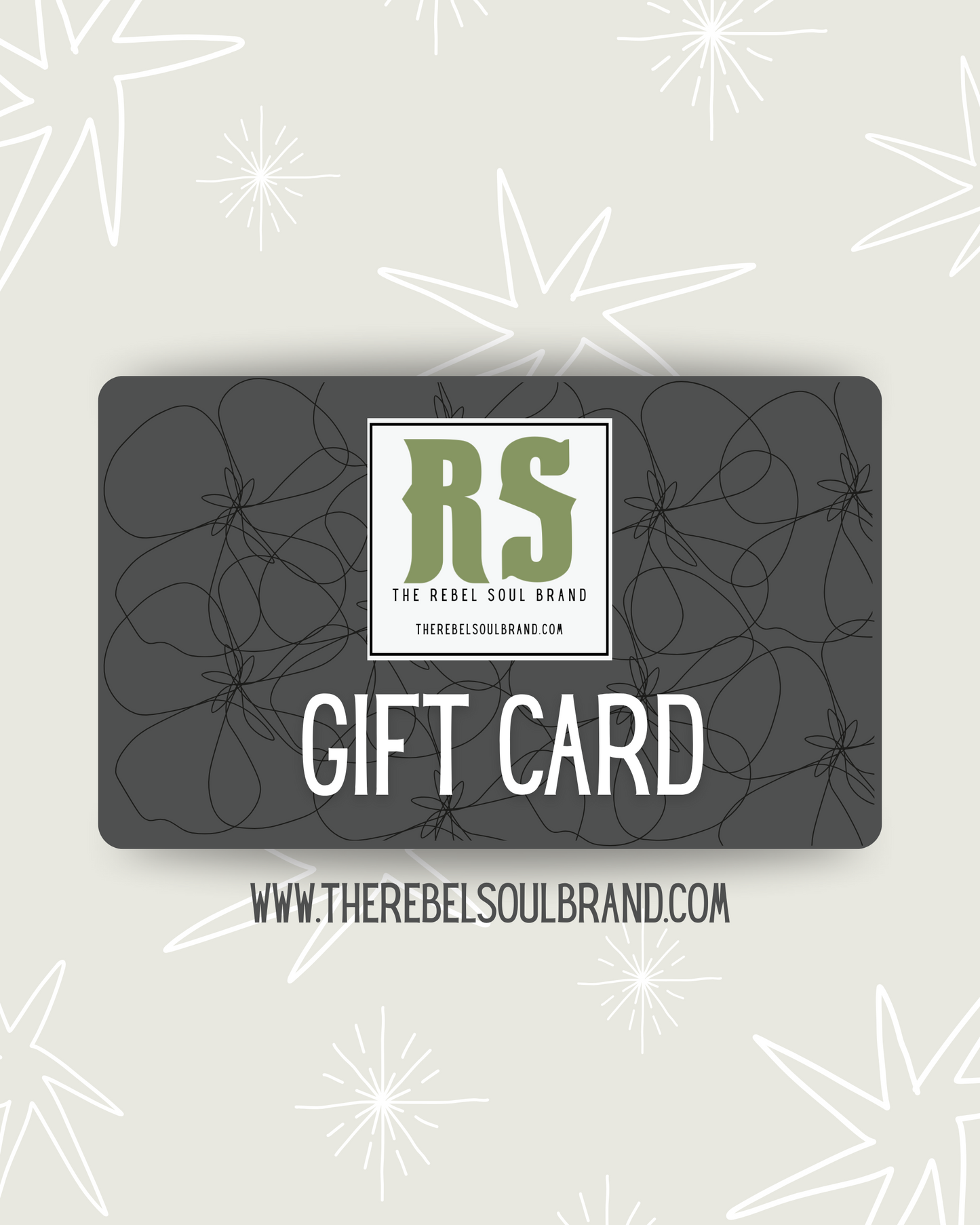 The Rebel Soul Brand Gift Card