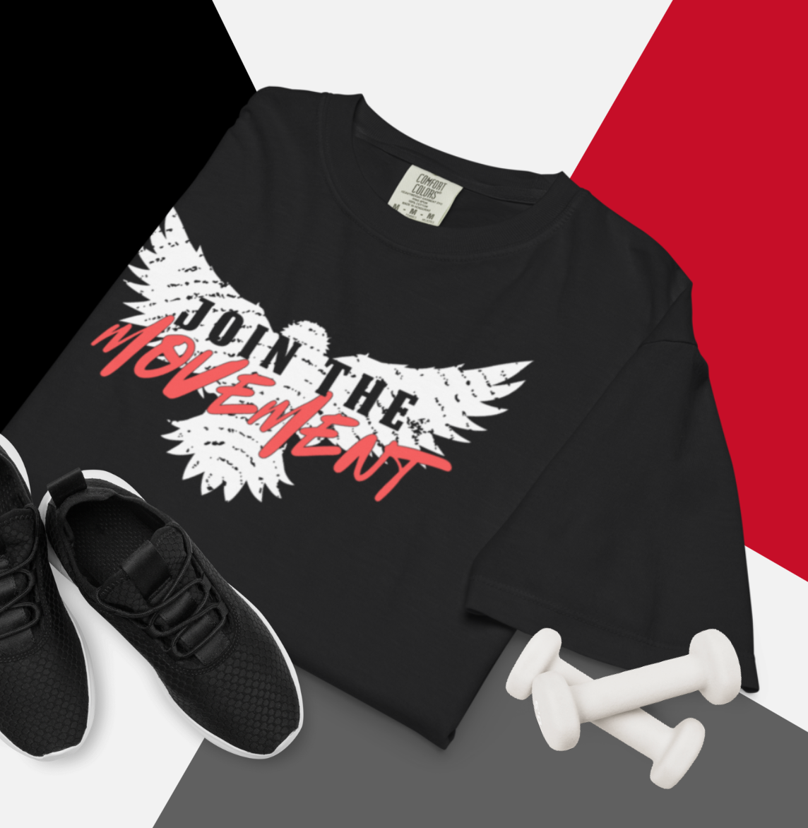 Join the Movement Women’s heavyweight boxy tee