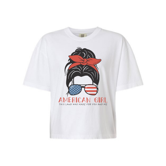 American Girl 🇺🇸 Boxy T-Shirt