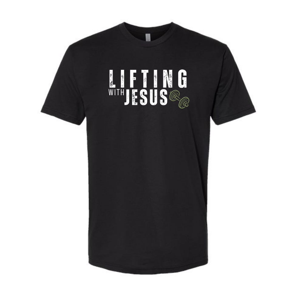 Lifting With Jesus  t-shirt